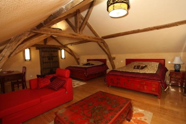 Chateau De Belle Poule Les Ponts-de-Cé Rom bilde